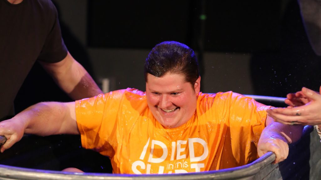 baptism New Life Gillette Church Wyoming because you give
